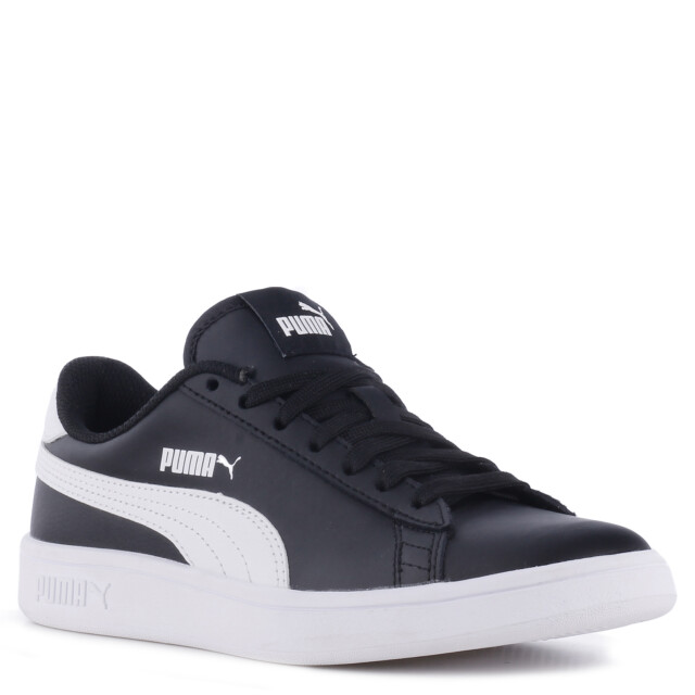 Championes de Mujer Puma Smash V2 W Negro - Blanco