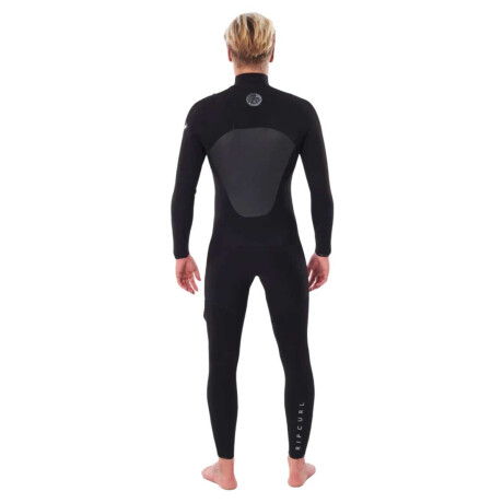 Traje Rip Curl Flashbomb 3/2 Chest Zip Negro