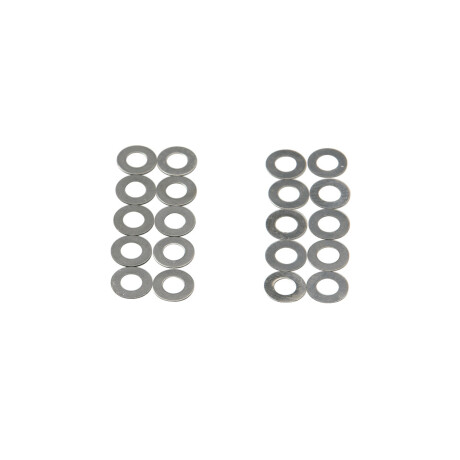 Set de shims (10 piezas 0,15mm y 10 piezas 0,30mm) Set de shims (10 piezas 0,15mm y 10 piezas 0,30mm)