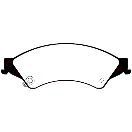 PASTILLAS DE FRENO FORD RANGER 2.5 2012/ (PGD1676) DURBLOC PASTILLAS DE FRENO FORD RANGER 2.5 2012/ (PGD1676) DURBLOC