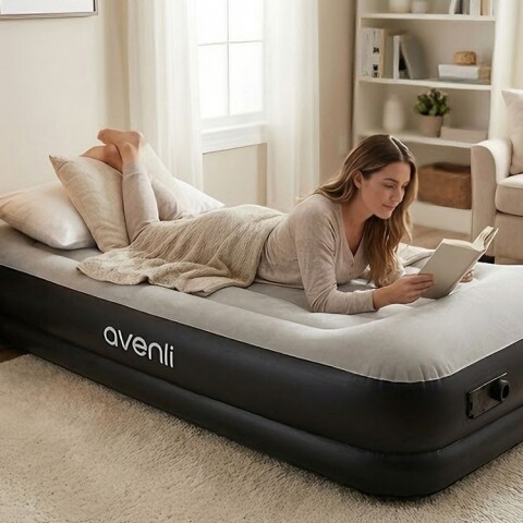 Colchón Sommier Inflable 1 Plaza Y Medio Electrico Colchón Sommier Inflable 1 Plaza Y Medio Electrico