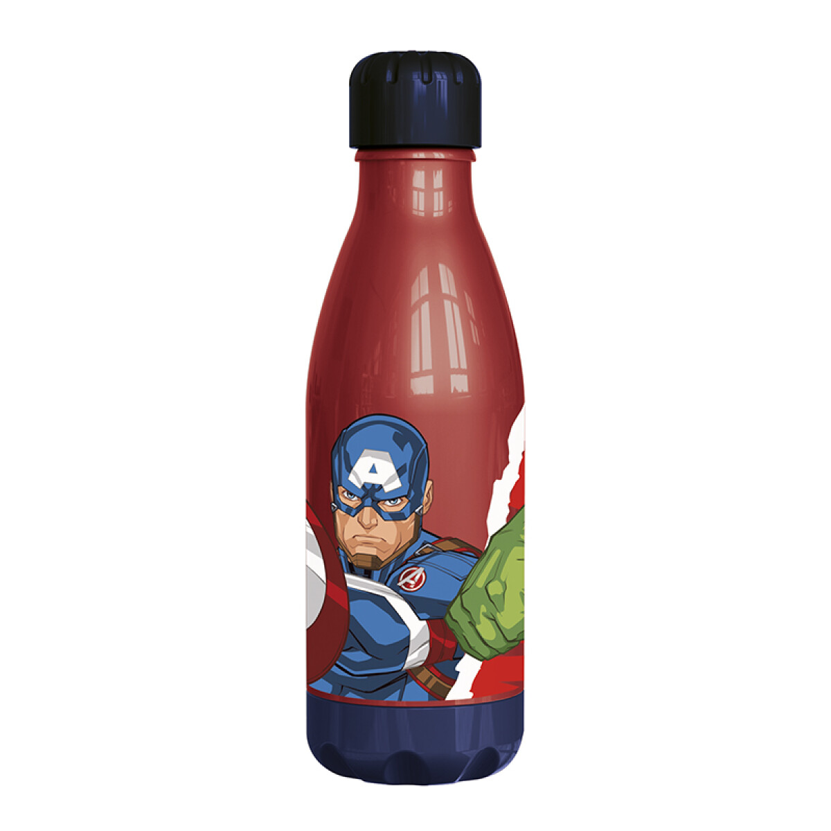 Botella Plástica Infantil Avengers 560 ml 
