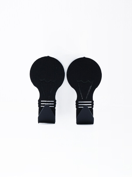 PERCHERO DECORATIVO NEGRO