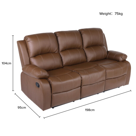 Juego de living reclinable 3+2+1 Juego de living reclinable 3+2+1