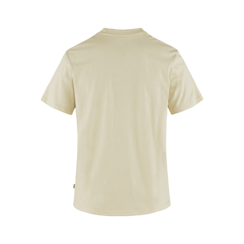 Polo Fjallraven Lush Logo Mujer Chalk White