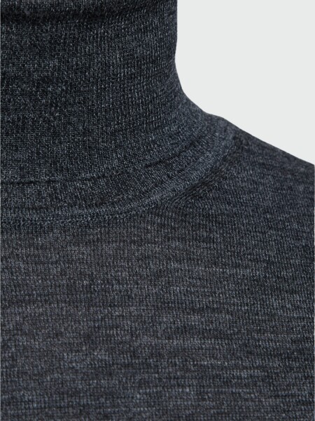 BOSS -Buzo cuello alto de lana virgen, slim fit, MUSSO-P 0