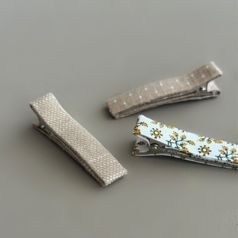 Pinza Básica Liso-estampado X 3