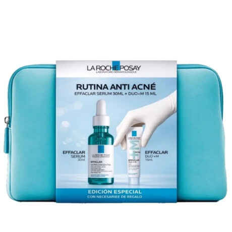 EFFACLAR SERUM 30 ML + DUO+ 15 ML - rutina anti acné con necessaire de regalo EFFACLAR SERUM 30 ML + DUO+ 15 ML - rutina anti acné con necessaire de regalo