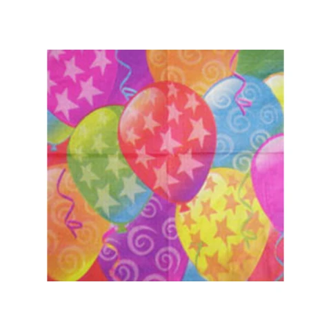 Cotillón Servilletas x 20 Globos