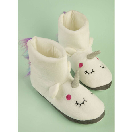 Bota juvenil unicorn Blanco