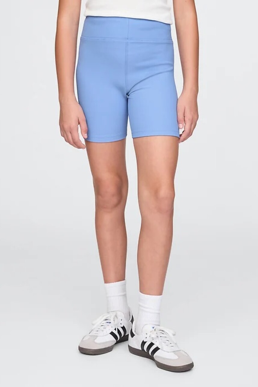 Calza Biker Niña Shirting Blue