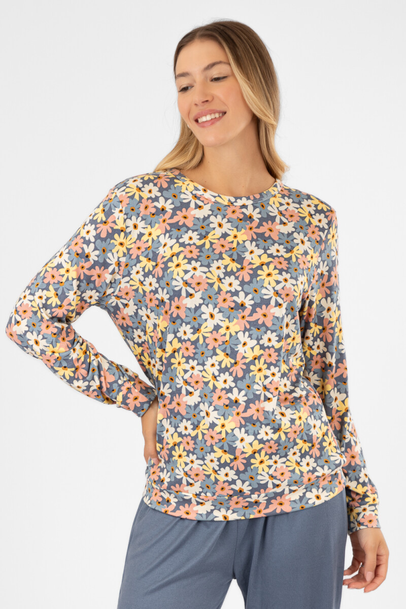 Pijama poppy Azul