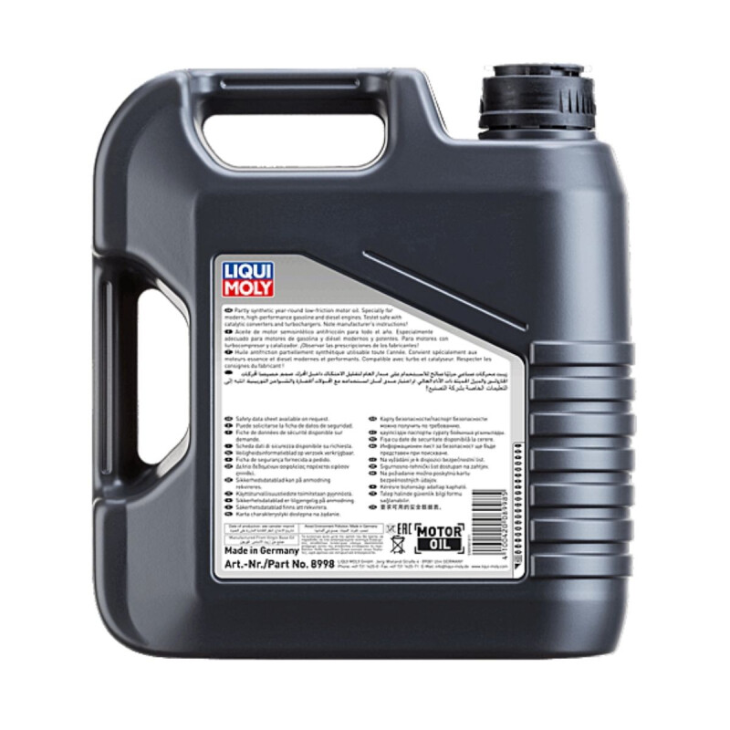 ACEITE SEMISINTETICO 10W40 4LTS LIQUI MOLY PERFORMANCE LEICHTLAUF Aceite Semisintetico 10w40 4lts Liqui Moly Performance Leichtlauf