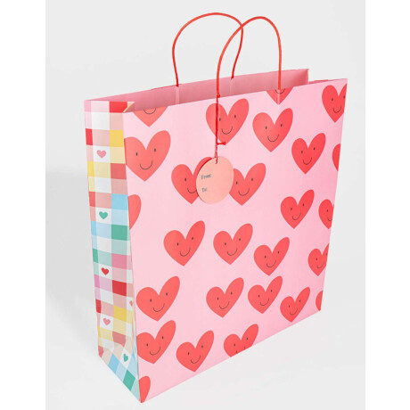 Bolsa De Regalo Extra Grande Combinacion Bicolor