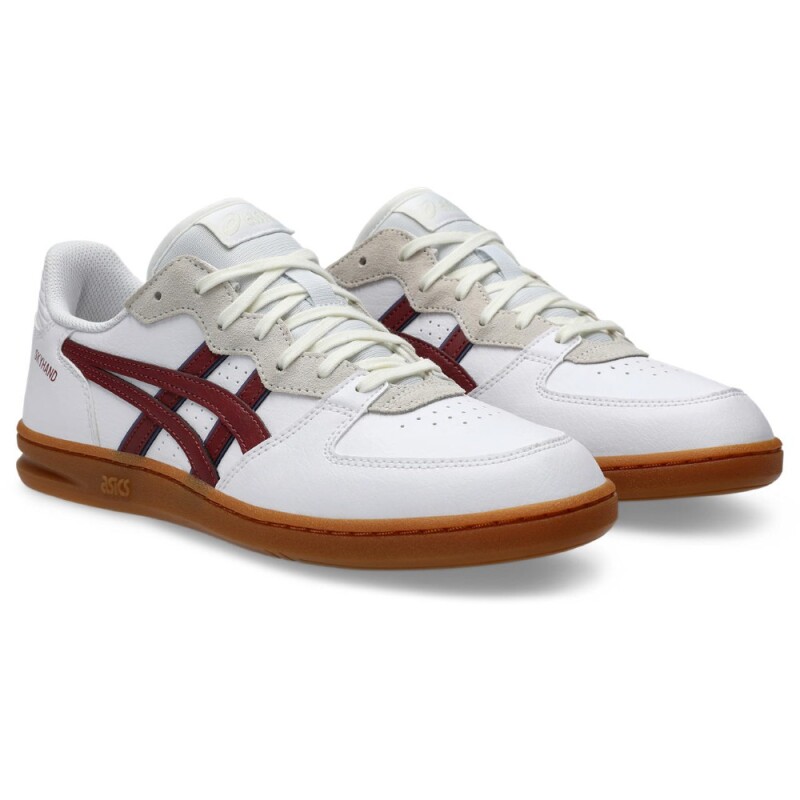 Zapatillas ASICS Skyhand OG Mujer White/brisket Red