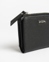 Billetera Billetera De Cuerina Con Cierre - Negro