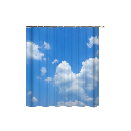 Cortina de baño Nubes Sc