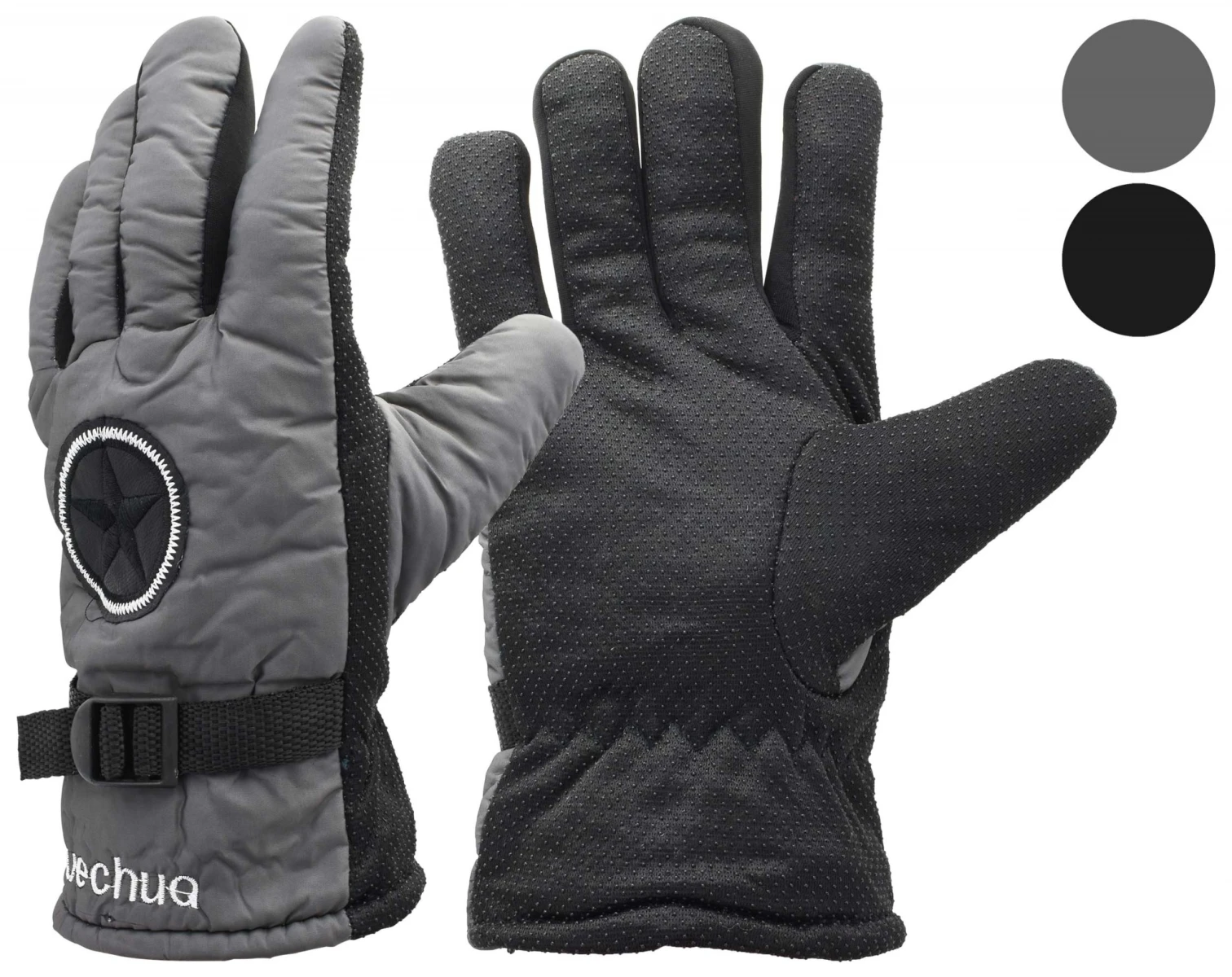 GUANTE MOTO BORDADO ESTRELLA 25292 