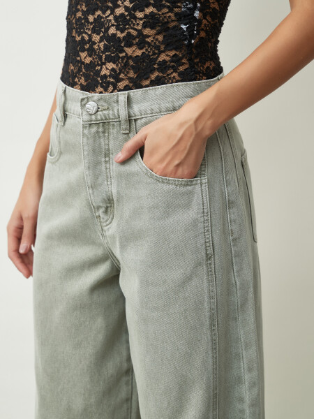 JEAN EVIAN VERDE CLARO