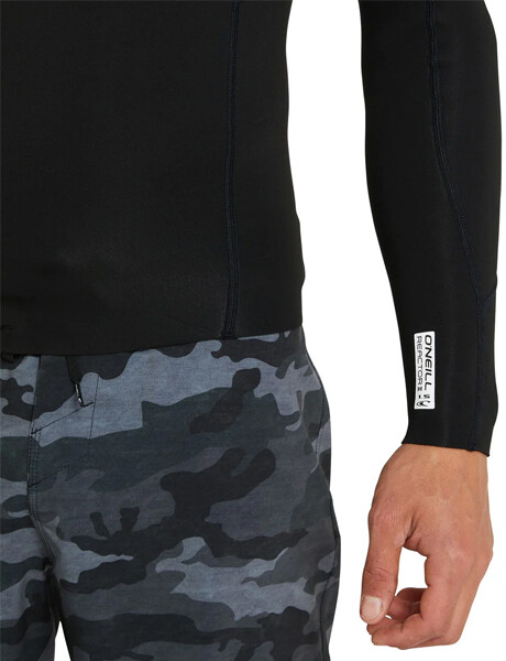 Reactor II Crew Jacket 1.5mm Gunmetal · Manga Larga