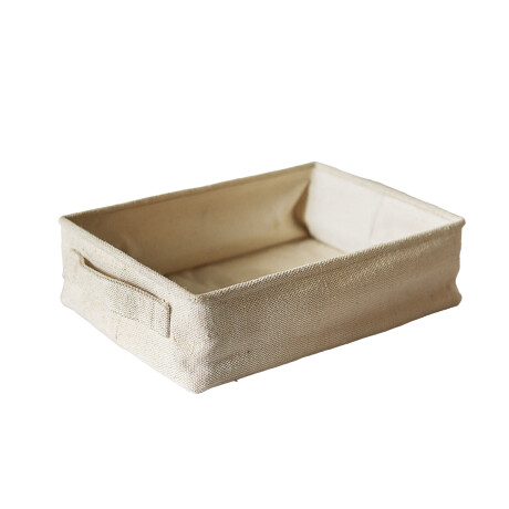 BANDEJA ORGANIZADORA YUTE-Y-ALGODON NATURAL-BEIGE JUCO