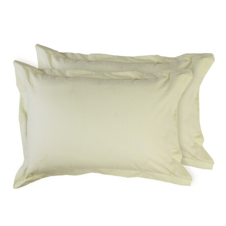 SET FUNDA ALMOHADON ALGODON COTTON BASIC