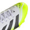 Championes de Fútbol Hombre Adidas Predator Club Sock Blanco - Negro - Amarillo Limón