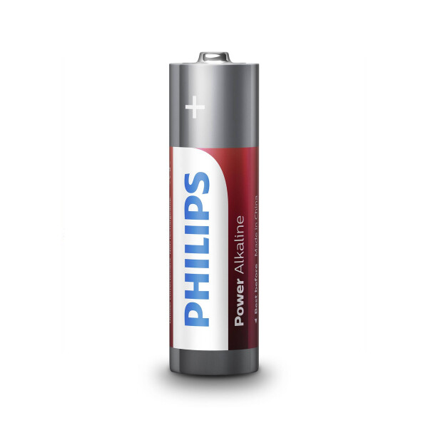 Pila Alkalina Philips Powerlife 1.5v. PILAS ALCALINA AAA PHILIPS PACK X4 UNI.