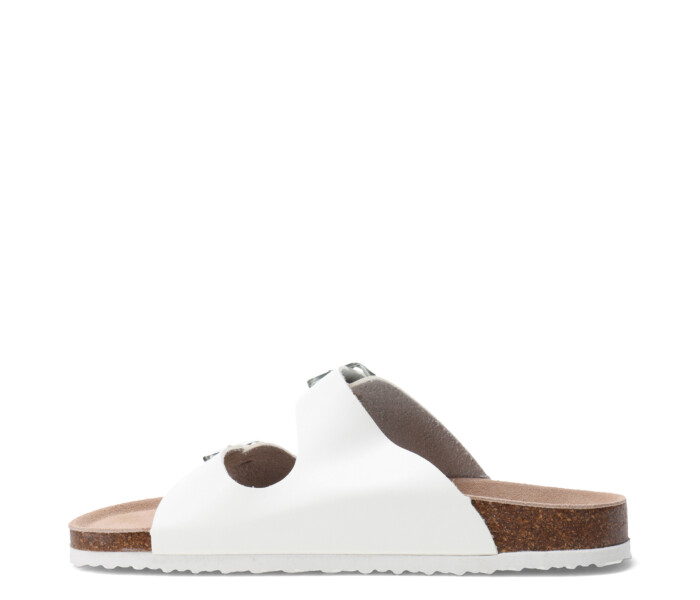 Sandalia BIRKO descalza White
