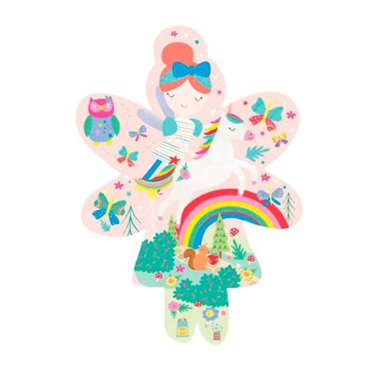 Puzzle de 20 Piezas Floss and Rock Hadas - Puzzle De 20 Piezas Floss And Rock Hadas 