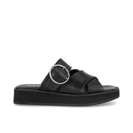 SANDALIAS VENET - CUERO GAIA NEGRO