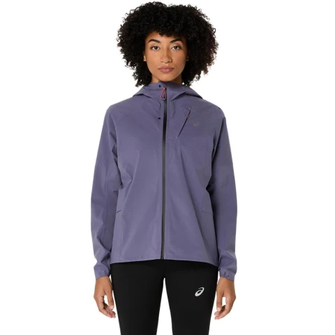 Metarun Waterproof Jacket - Mujer Greyish Purple