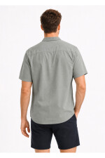 Camisa Arrow Lino Cotton Manga Corta VERDE
