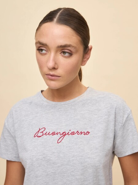 T-SHIRT ALLIE HEGRA GRIS