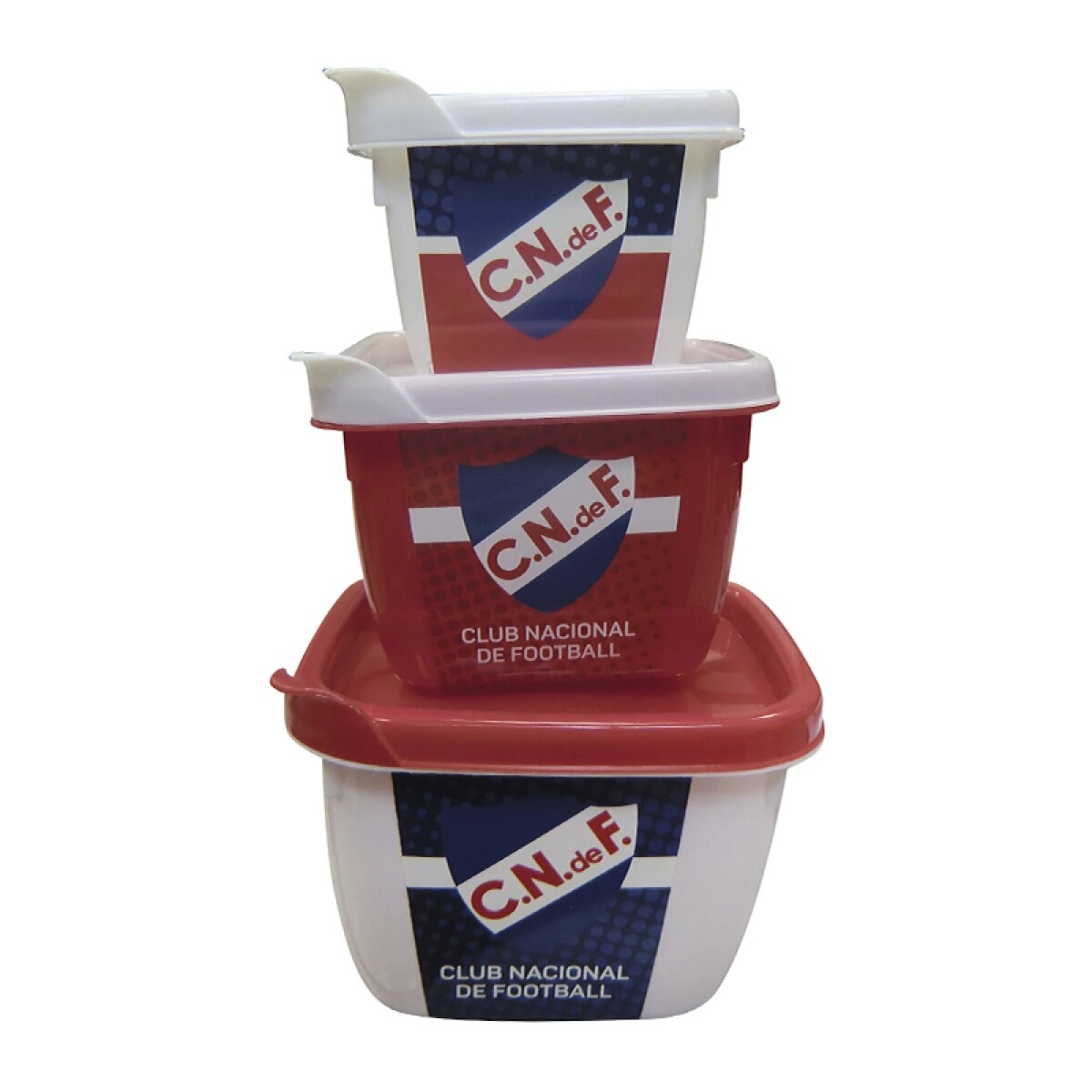 Pote Set x3 Plastico Licencias 