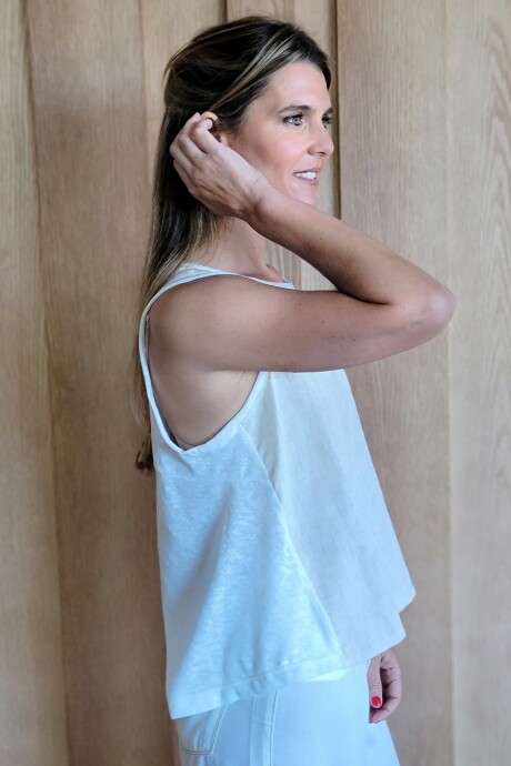 Musculosa Lirio Beige Melange
