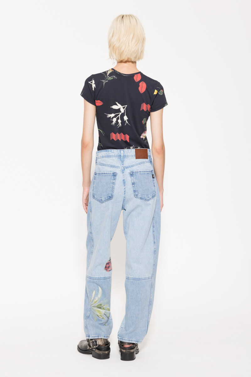 JEANS LUCK Azul