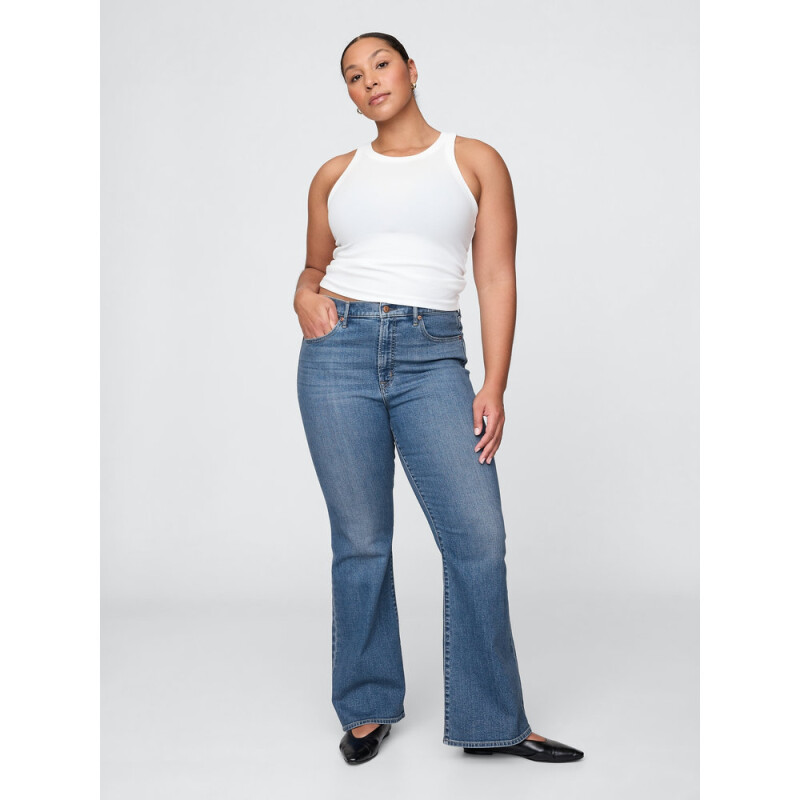 70S FLARE HR MED HERON MEDIUM WASH 30REG MEDIUM WASH