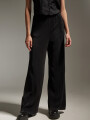 Pantalon Preta Negro