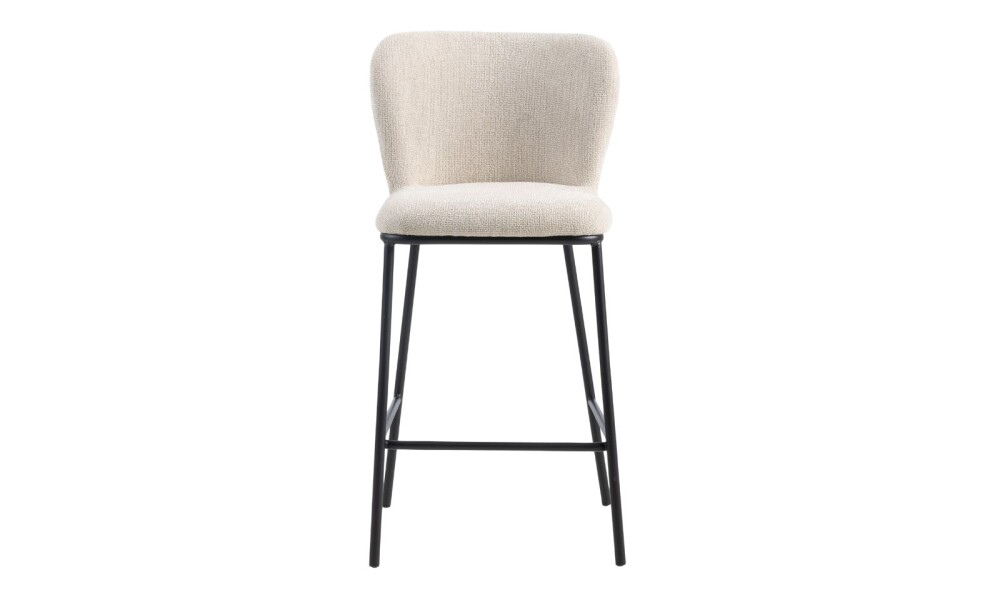 Banqueta ELINA en Tela Beige PREVENTA