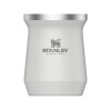 Set Stanley termo de 1.4 lt + mate + bombilla Naranja + Blanco