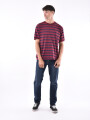 REMERA RELEVO BORDEAUX
