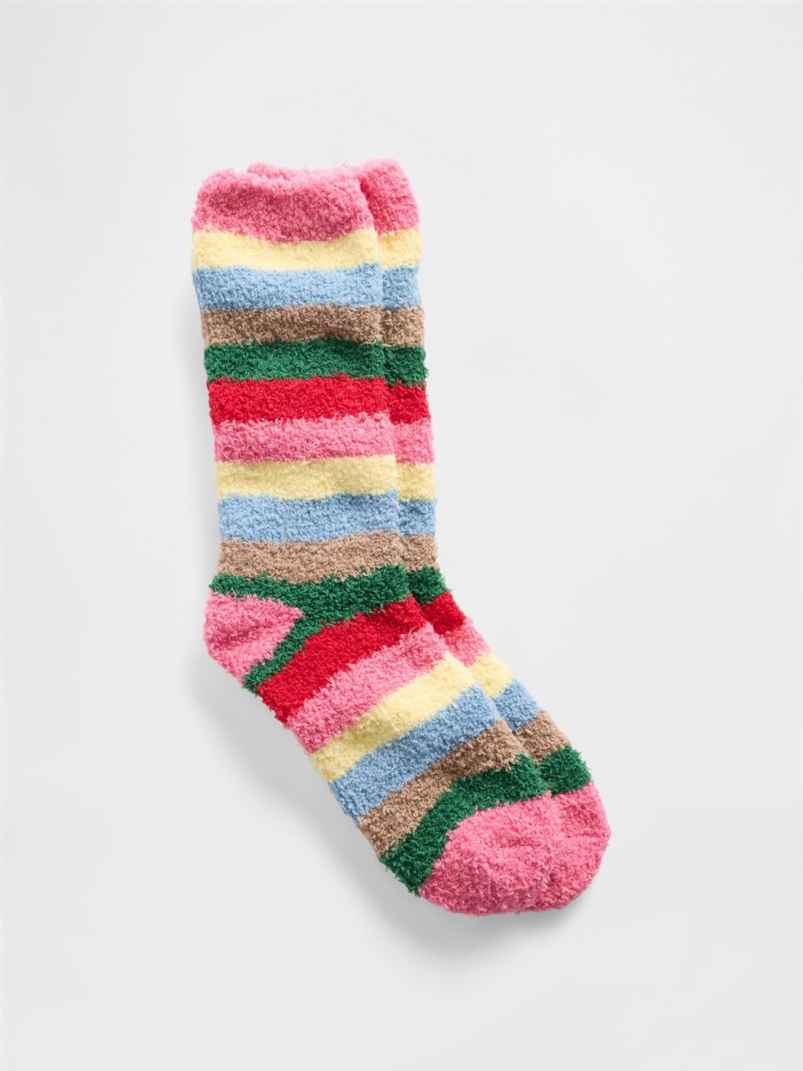 Medias Cozy Mujer - Happy Stripe 