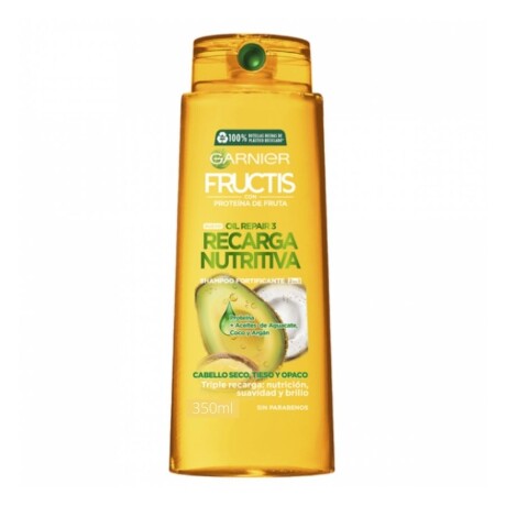 GARNIER FRUCTIS RECARGA NUTRITIVA SHAMPOO 350ml GARNIER FRUCTIS RECARGA NUTRITIVA SHAMPOO 350ml