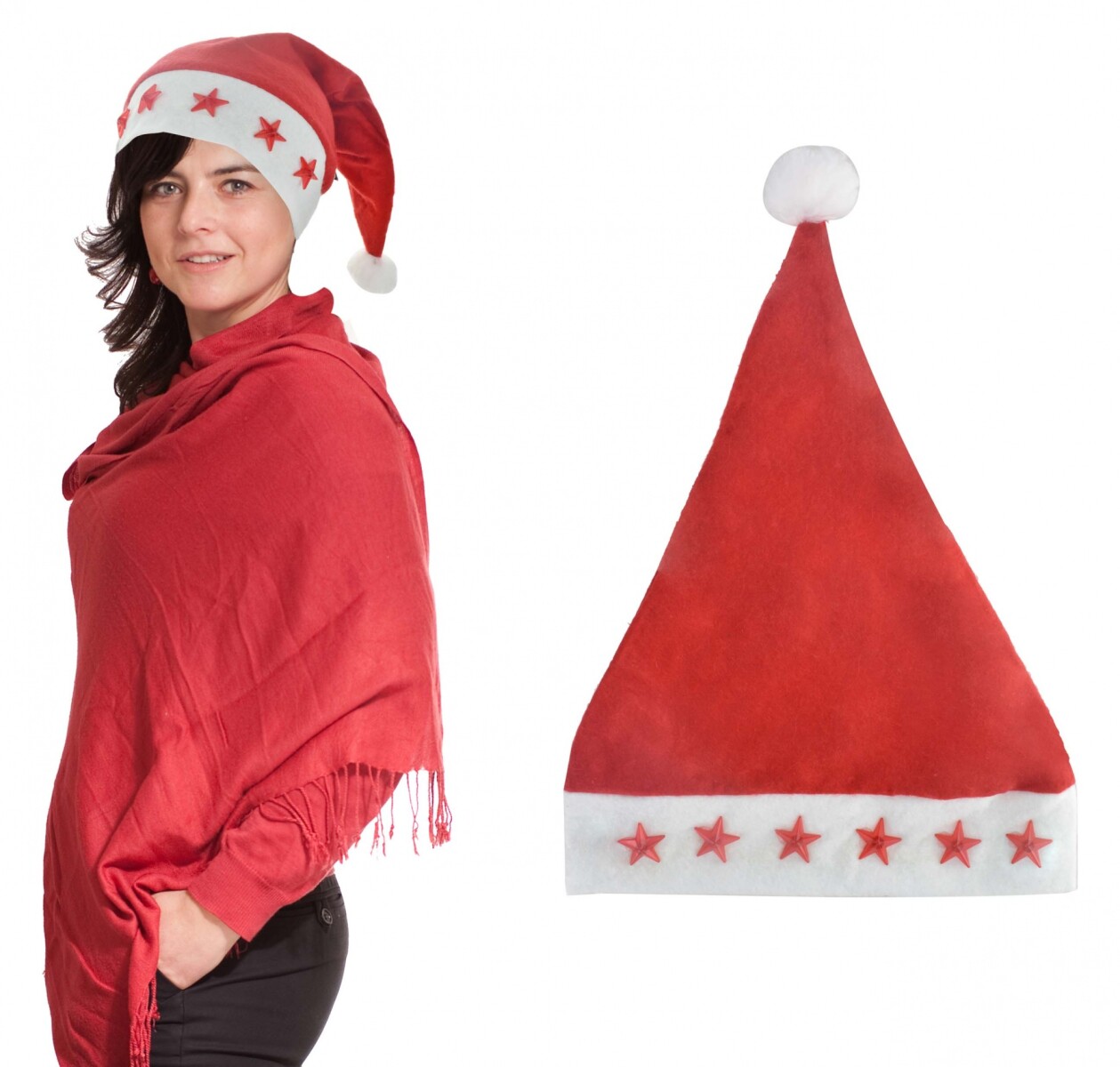 Gorro Santa con luces 