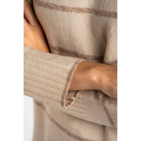 Sweater Rayado Mocha