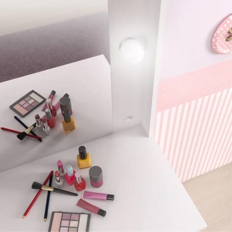 Mueble Tocador Con Espejo Porta Lámparas Luz Maquillaje Mueble Tocador Con Espejo Porta Lámparas Luz Maquillaje