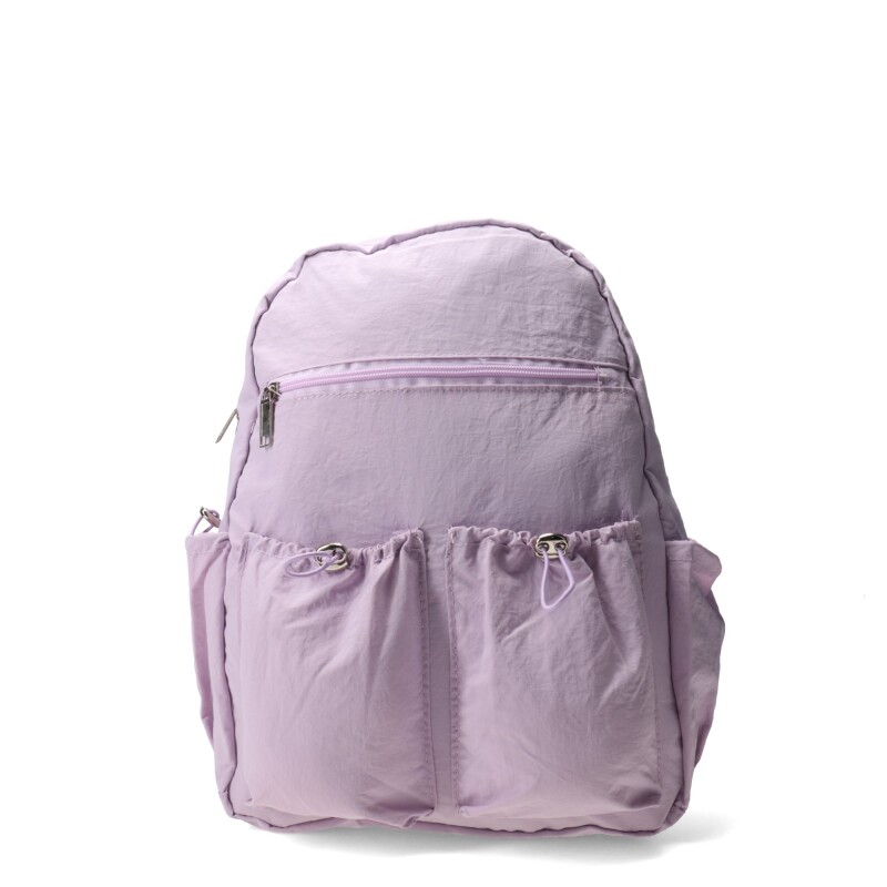 Mochila Miss Carol De Tela Lila