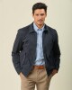 Campera Bomber Azul Oscuro