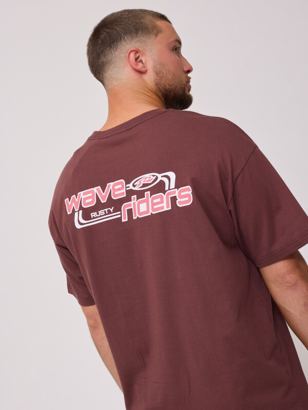 T-SHIRT KINES RUSTY Chocolate